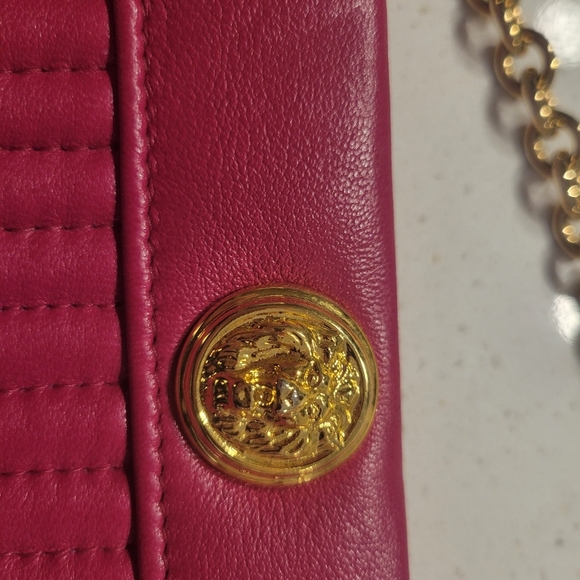 Vintage Anne Klein Lionhead Purse (genuine leather) from roughly 1980s/90s - Picture 2 of 6